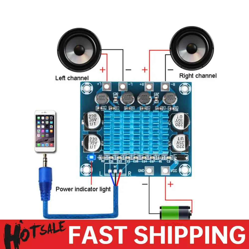 XH-A232 30W+30W Dual Channel Class D Amplifier Board