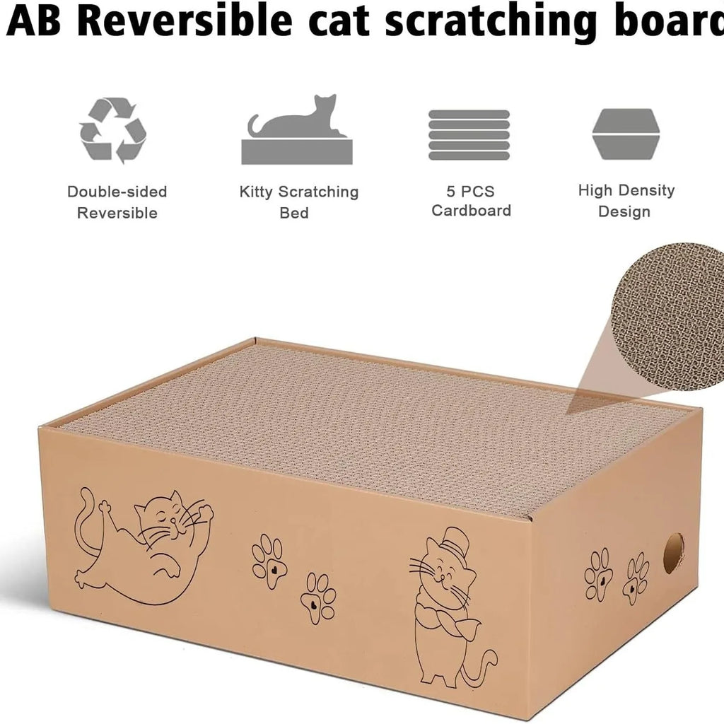 5pcs Corrugated Cardboard Cat Scratch Board