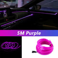 Car Interior LED Strip Light USB Neon EL Wire lifestyle view