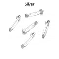 50pcs 15 20 25 mm Brooch Clip Base Pins Safety Pins Brooch Settings Blank Base For DIY Jewelry Making Supplies