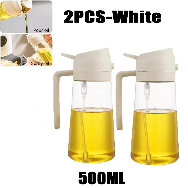 2-in-1 Kitchen Oil Sprayer and Pour Brush 500ml detail view