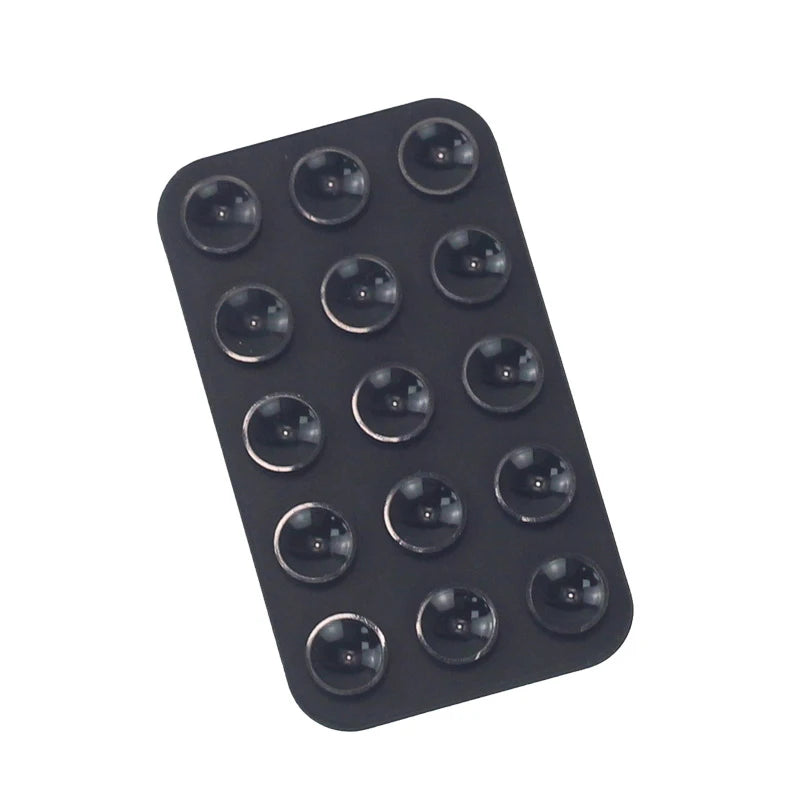 Silicone Suction Pad Double Sided For Mobile Phone Fixture Suction Cup Backed Adhesiv lifestyle view