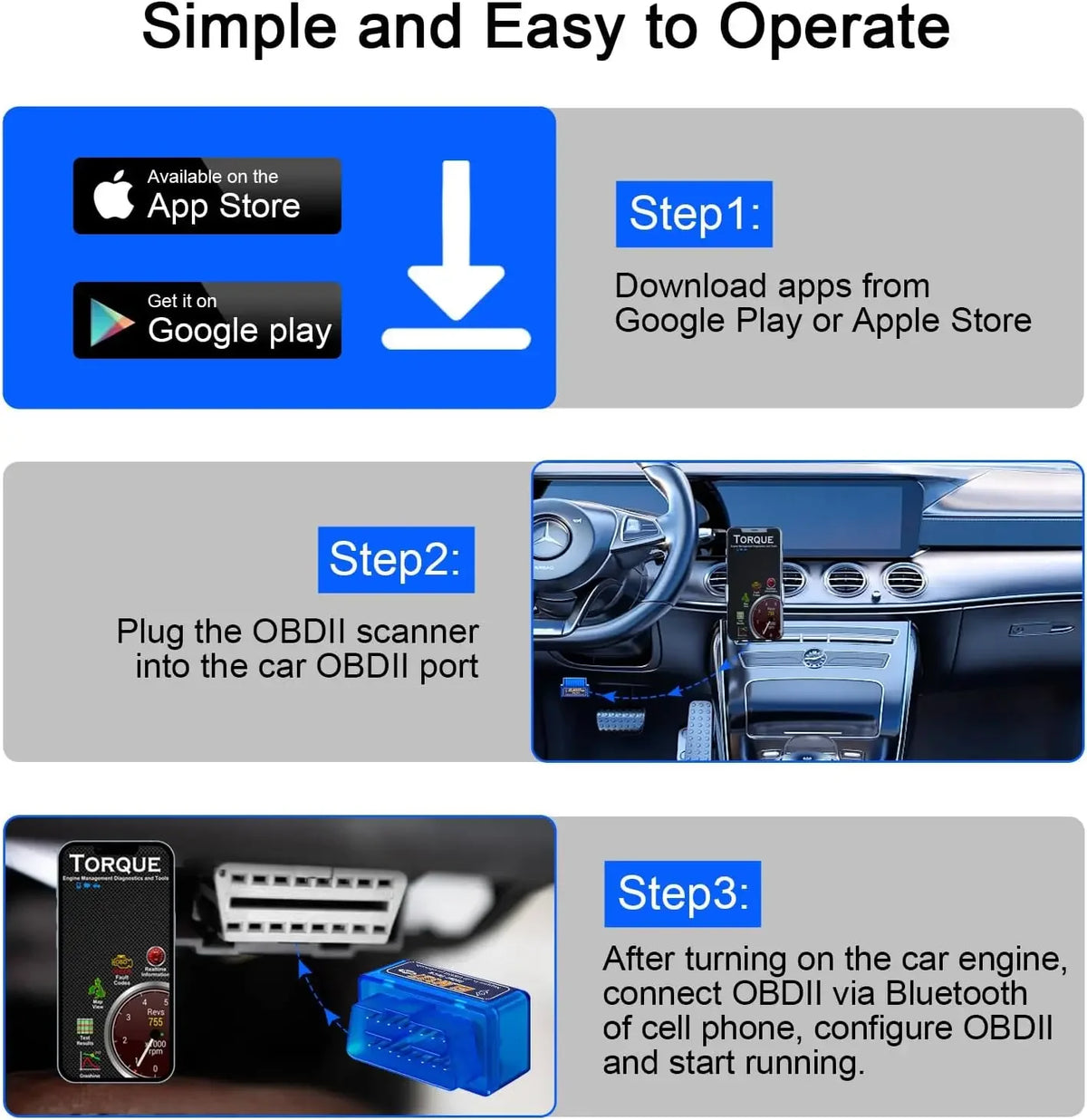 Mini ELM327 V1.5/V2.1 Bluetooth OBD2 Scanner Code Reader Car Diagnostic Tools Check E lifestyle view