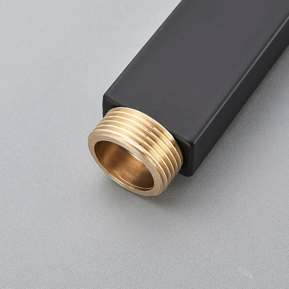 Extend Tube Chrome/Brushed Nickle/Gold/Antique Brass 40-50cm Shower Faucet Extension Tube