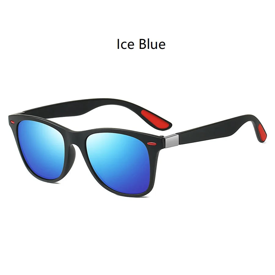 1-2-3PCS Fashion Vintage Square Unisex Driving Fishing Sunglasses Men Women Luxury Bra close-up view