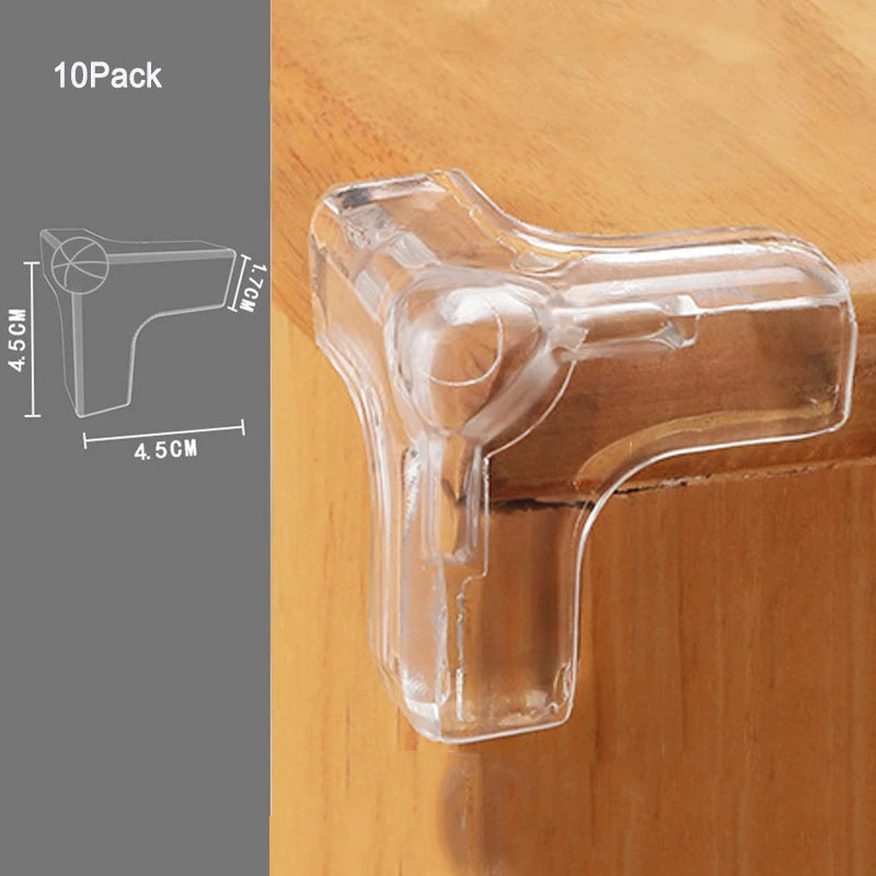 Silicone Table Corner Protector Child Safety Edge Guards 4 or 10 Pcs detail view