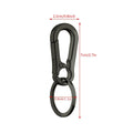 Car Keychain Zinc Alloy Anti-Lost Key Ring Carabiner alternate view