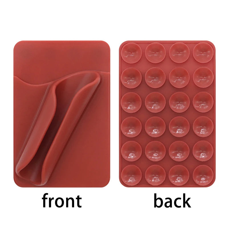 Mobile Phone Case Lipstick Storage Lip Glaze Mobile Phone Holder Card Portable Lipstick Lip Glaze Holder Paste Storage