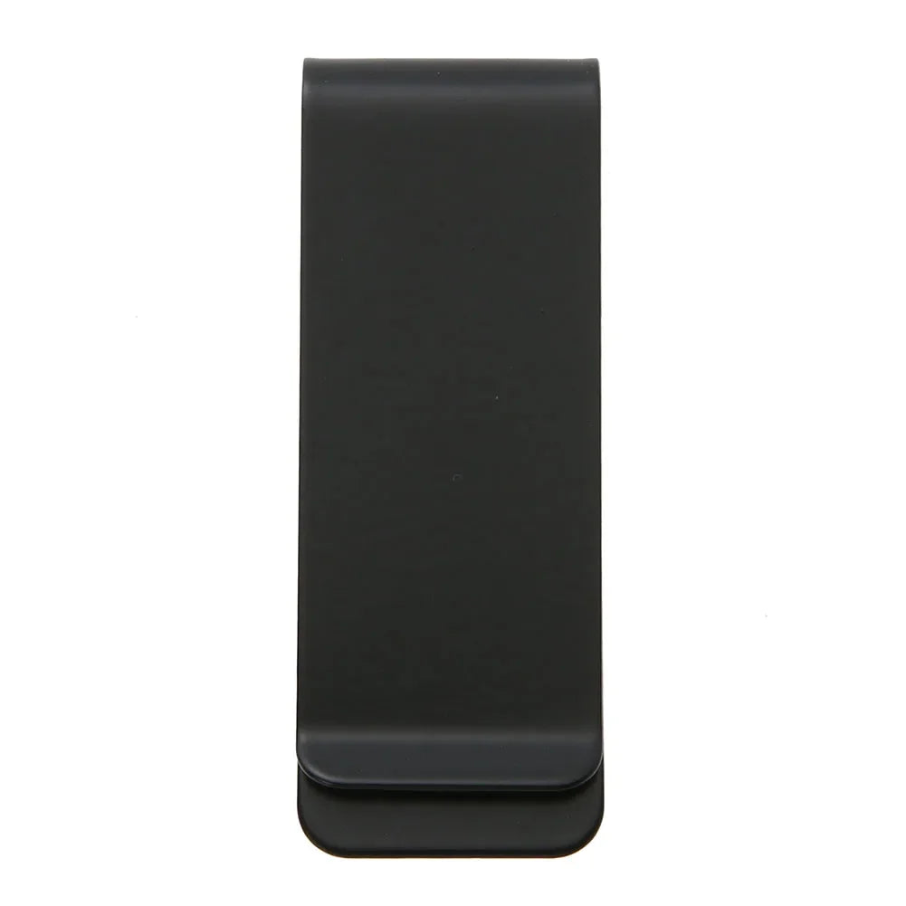 1-4pcs Retro Money Clip Wallet Stainless Steel Metal Men Cash Bill Clamp Holder ID Credit Business Card Holder Women Mini Purse