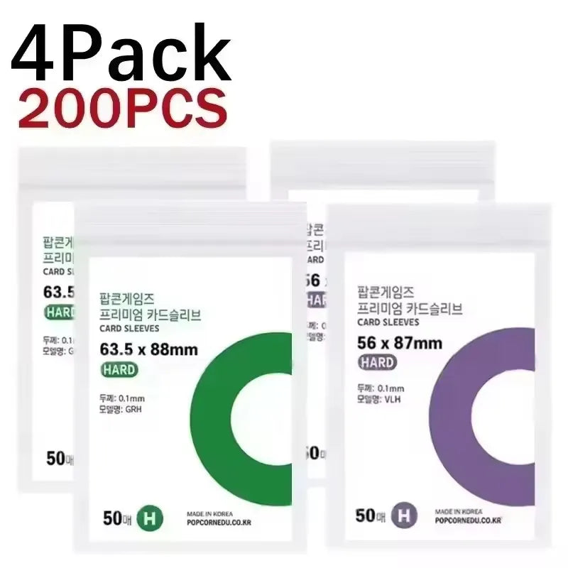 Transparent Kpop Idol Card Sleeve Protector