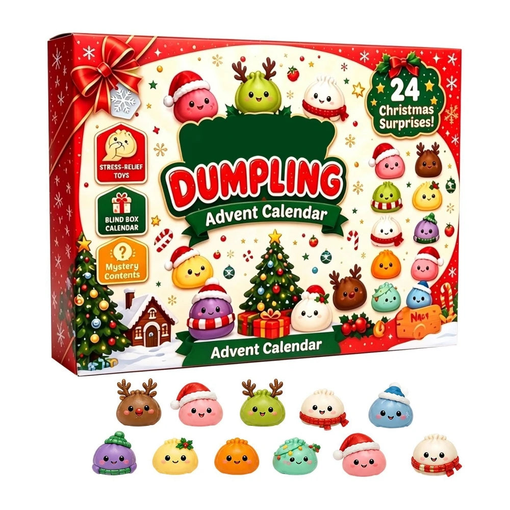 24-Day Christmas Dumpling Advent Calendar Gift Set