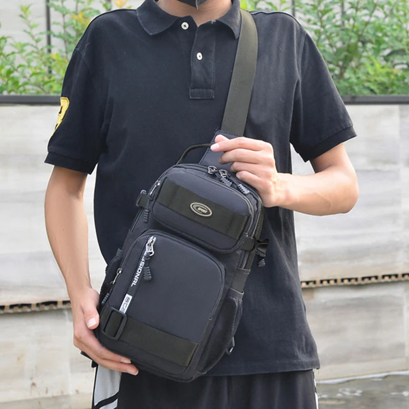 Neutral Men's and Women's Crossbody Bags Are Suitable for Travel Use, Including Shoulder Bags and Travel Bags