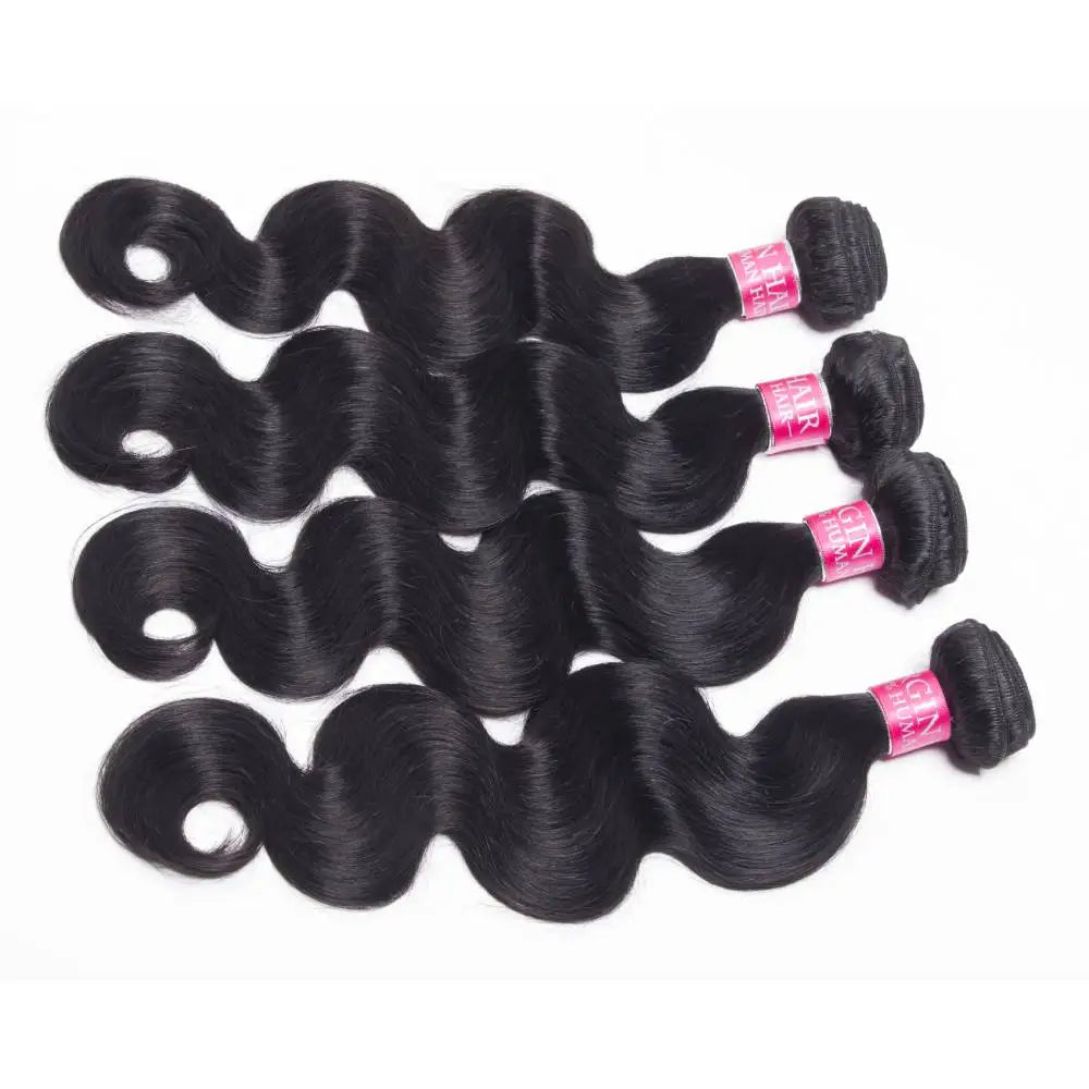 Body Wave Brazilian Human Hair Bundles Unprocessed Remy Virgin Hair 14-30 Inch