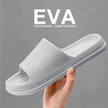 EVA Soft Sole Massage Shower Shoes Unisex Non-Slip Platform Slippers additional angle
