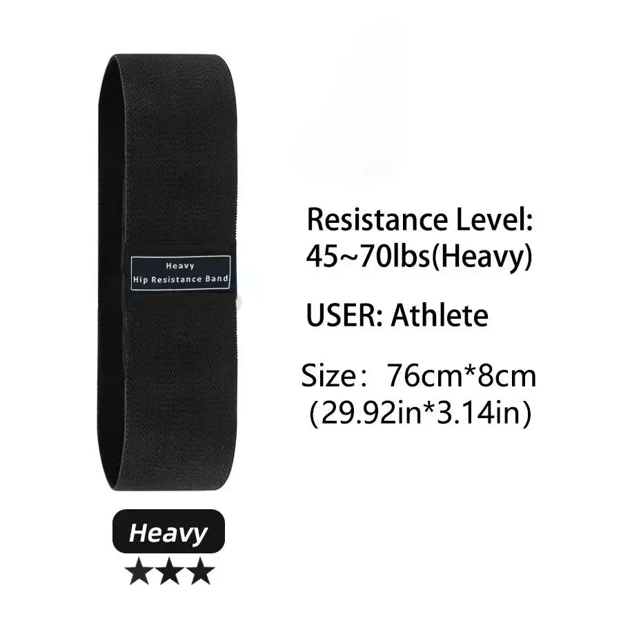 Fabric Resistance Hip Booty Bands Glute Thigh Workout Loops