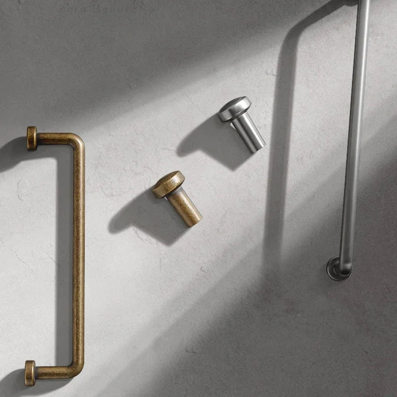 Dainty Furniture Bar Pull Cabinet Handle 320mm Bronze Long Handle for Kitchen