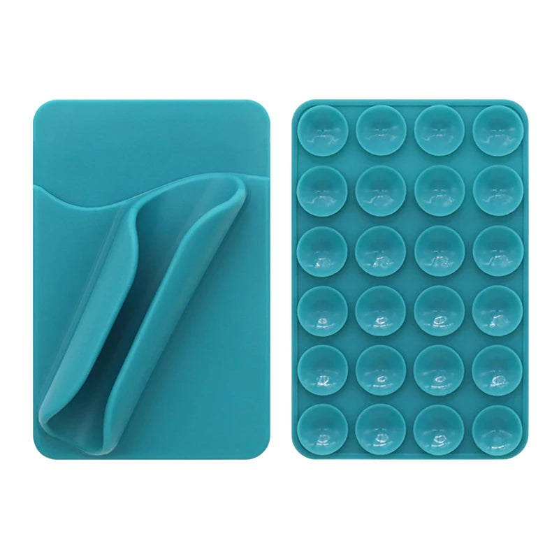Mobile Phone Case Lipstick Storage Lip Glaze Mobile Phone Holder Card Portable Lipstick Lip Glaze Holder Paste Storage