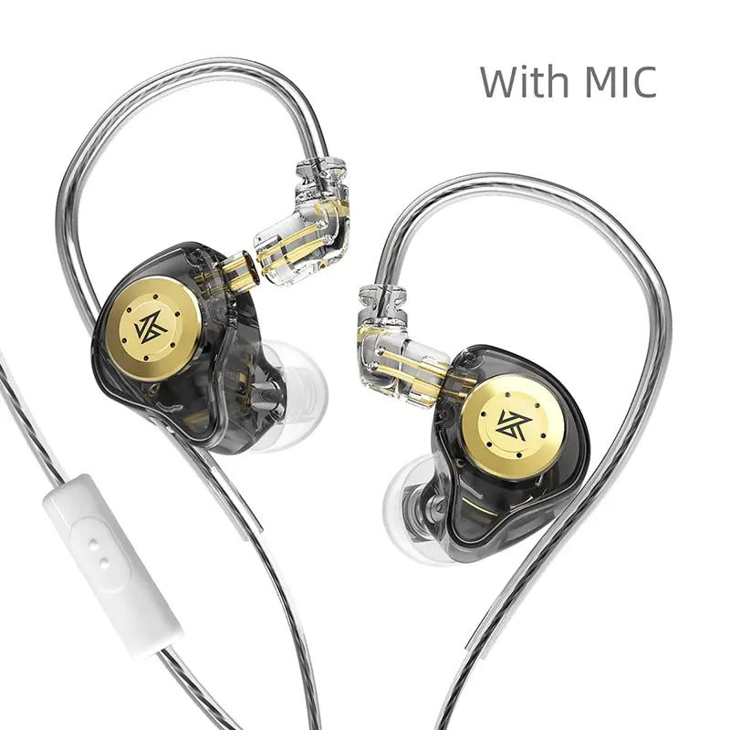 KZ EDX PRO Dynamic Earphones HIFI Bass Earbuds In Ear Monitor Sport Noise Cancelling alternate view