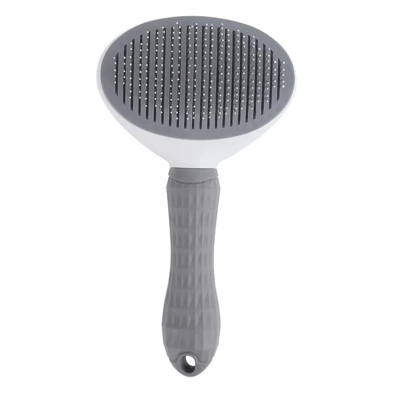 Pet Brush Comb Self Cleaning Hair Remover for Dogs Cats detail view