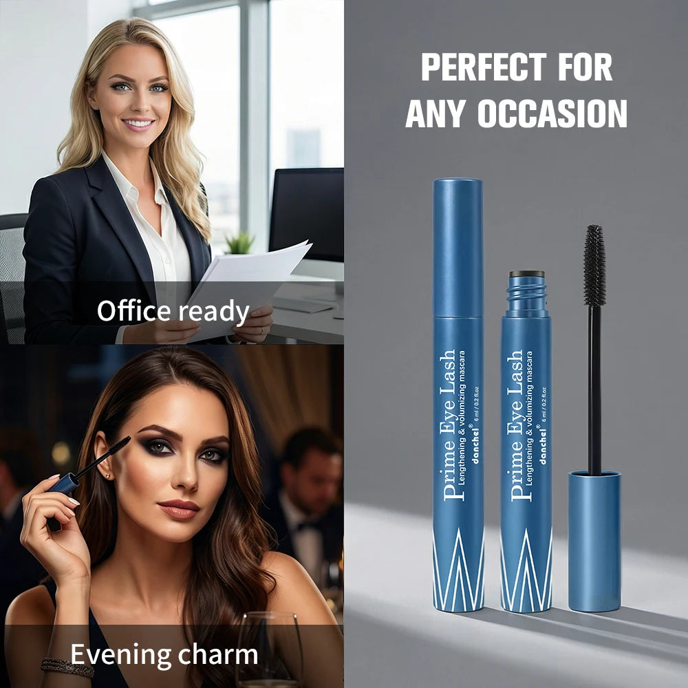 Lengthening & Volumizing Mascara Water-Resistant Long-Lasting Nourishing Strengthen Ma close-up view