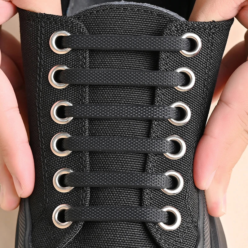 16 Pcs Silicone No Tie Shoelaces