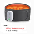 Heating Massage Waist Belt With Vibration and Air Support