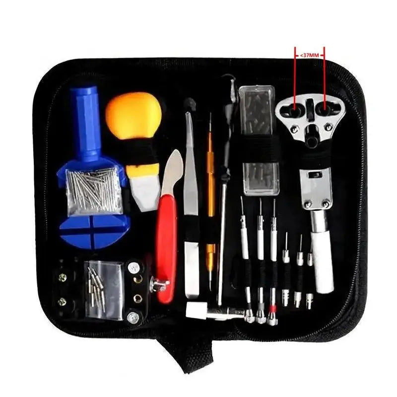 Watch Repair Tools Kit For Watch Maintenance And Strap Adjustment close-up view