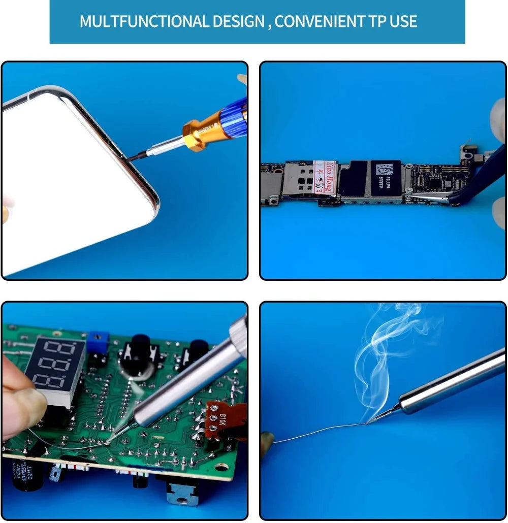 Soldering Station Mat Silicone Heat Resistant 932°F Anti-Static