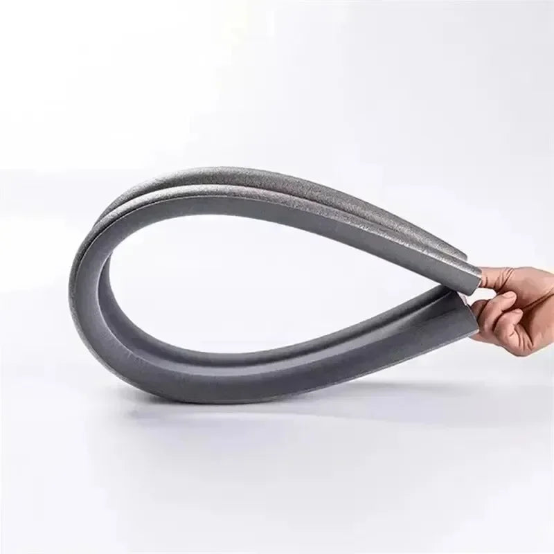 Double Door Seal Strip Windproof Draft Excluder Stopper Dustproof Blocker Soundproof Bottom Guard Door Protector