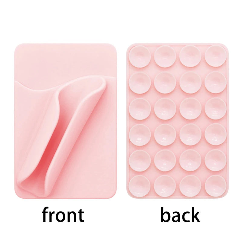 Mobile Phone Case Lipstick Storage Lip Glaze Mobile Phone Holder Card Portable Lipstick Lip Glaze Holder Paste Storage