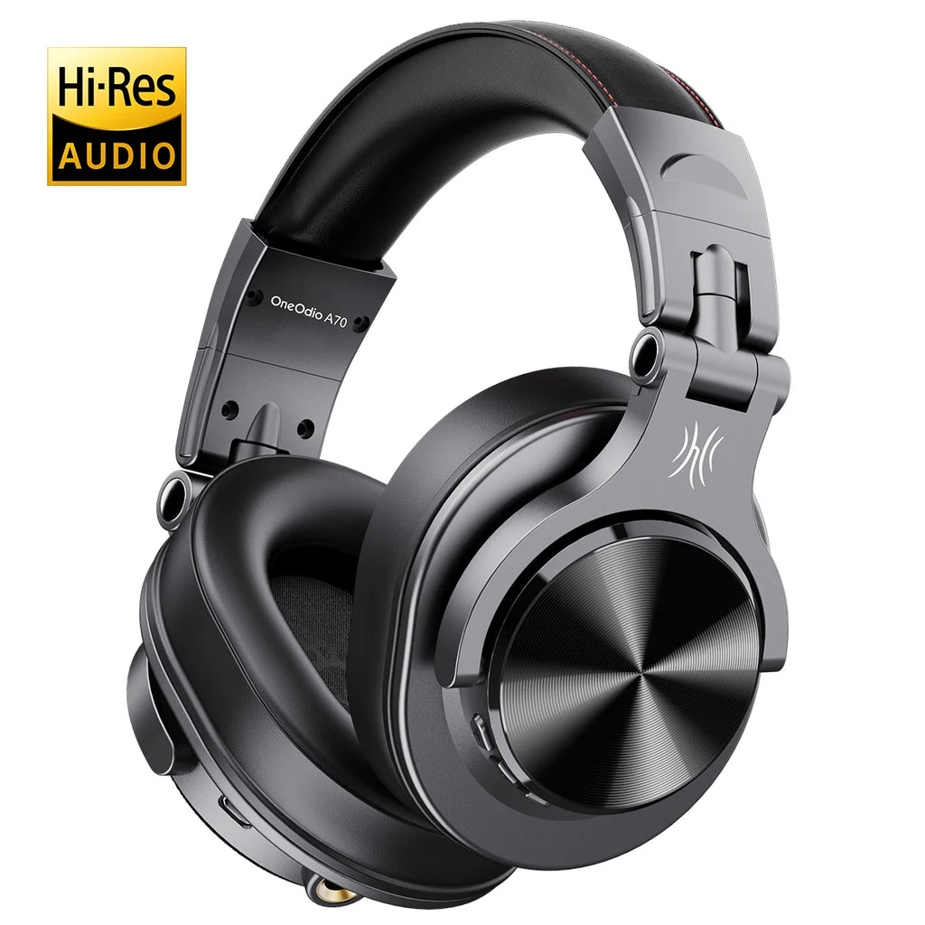 Oneodio Fusion A70 Bluetooth Headphones Hi-Res Audio Over Ear Wireless Headset 72H Pr alternate view