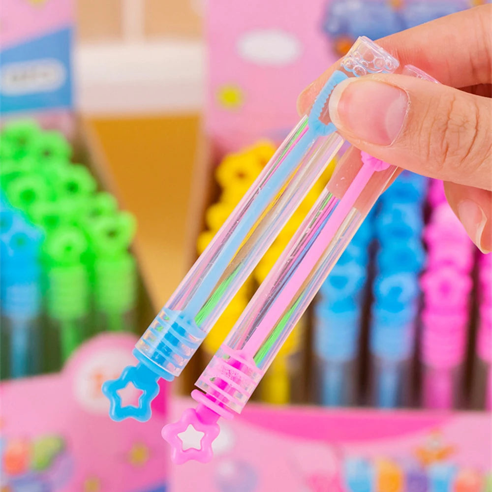 10-30PC Mini Cute Bubble Empty Tube Toy Kids Birthday Party Favors School Gifts Weddin close-up view