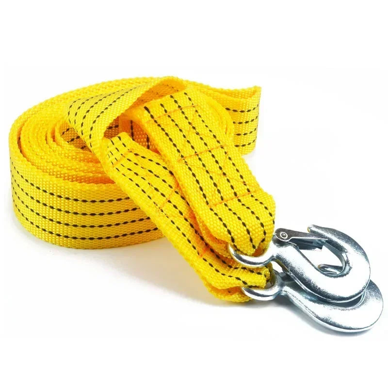 Car Tow Cable Heavy Duty Towing Strap With Forged Hook 3M 5Ton alternate view
